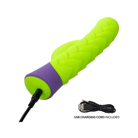 California Exotics Rave Dragon G Rabbit Massager - Rabbit Vibrators