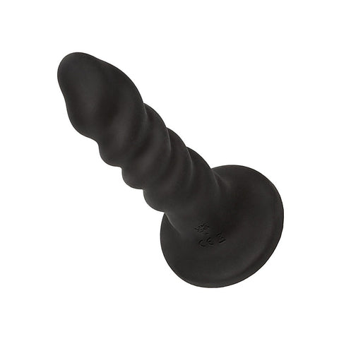 CalExotics Onyxxx Rechargeable Rippled Anal Probe - Butt Plugs