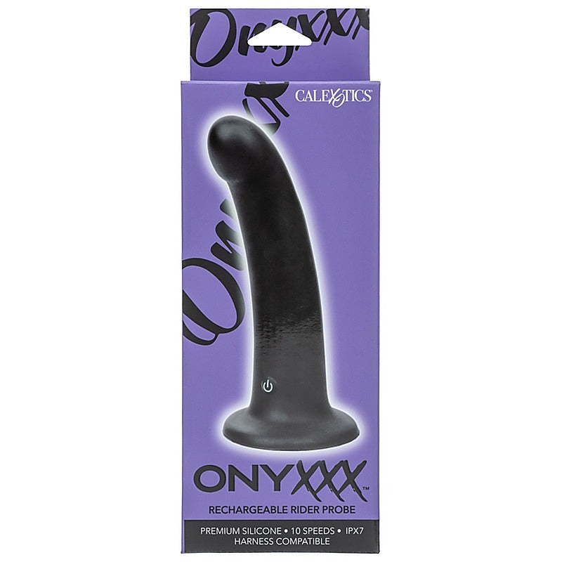 CalExotics Onyxxx Rechargeable Rider Anal Probe - Butt Plugs