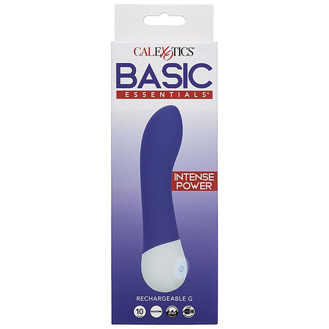 CalExotics Basic Essentials Rechargeable G-Spot Vibe - G-Spot Vibrators