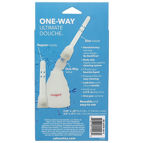 California Exotics One-Way Ultimate Anal Douche - Enemas and Douches