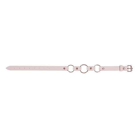 Peaches 'N Creame Ring Day Collar By Sportsheets - Collars and Leads