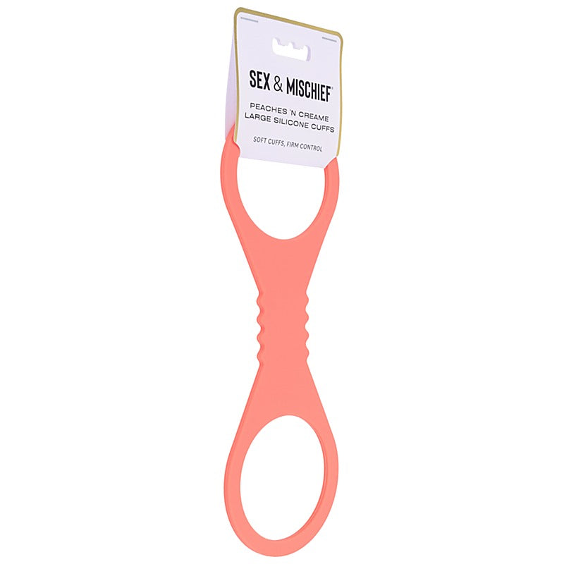 Peaches 'N Creame Silicone Cuffs By Sportsheets - Cuffs And Restraints