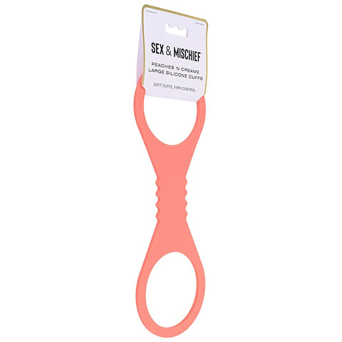 Peaches 'N Creame Silicone Cuffs By Sportsheets - Cuffs And Restraints