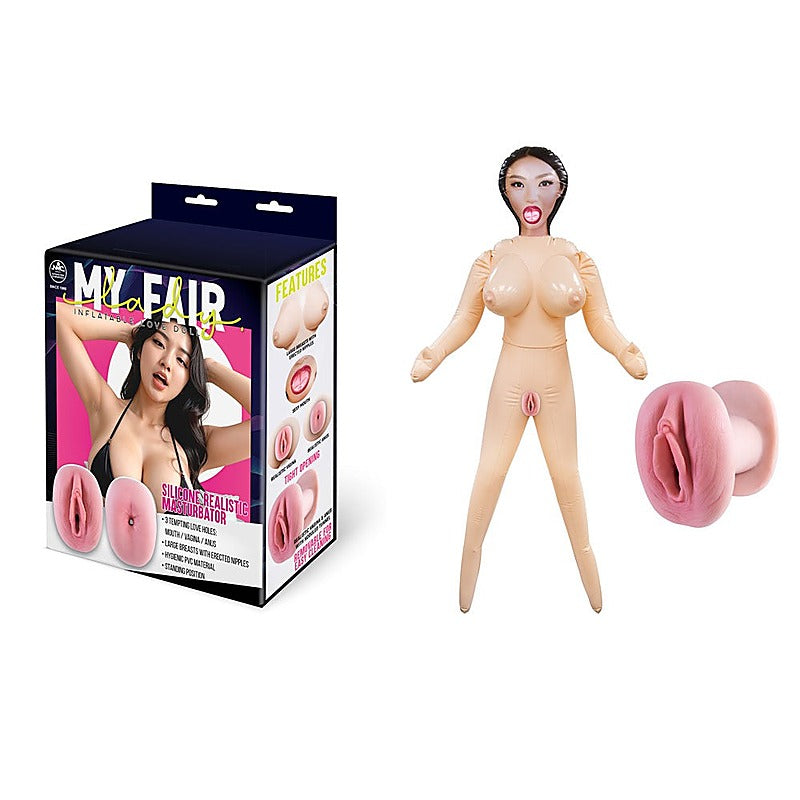 My Fair Lady Oriental Inflatable Standing Love Doll By Nanma - Love Dolls