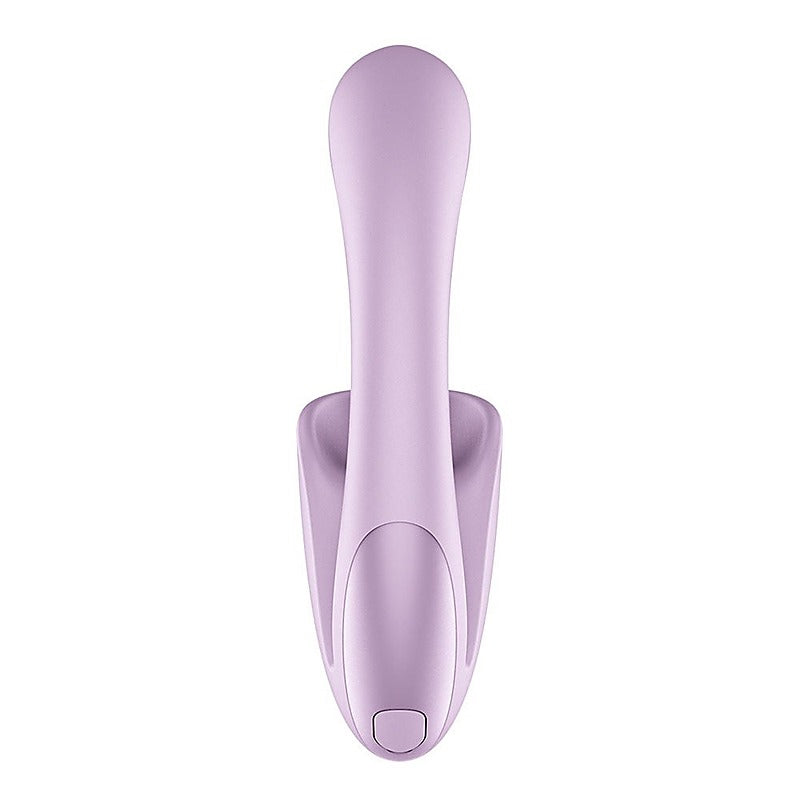 Tongue Expert Vibrator With Clitoral Stimulator By Satisfyer - Clit Ticklers and Pulsators