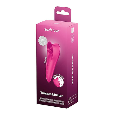 Tongue Master Flicking Clitoral Stimulator By Satisfyer - Clit Ticklers and Pulsators