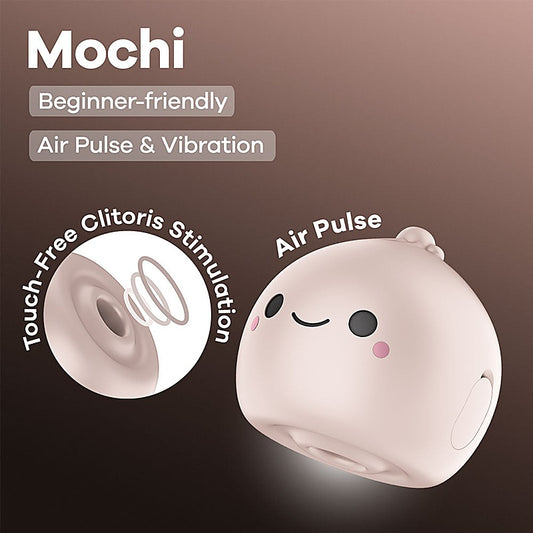 Satisfyer Mochi USB Rechargeable Air Pulse Clit Stimulator - Clit Ticklers and Pulsators