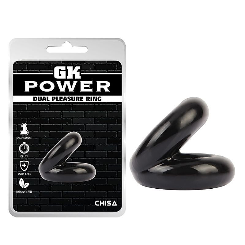 Dual Pleasure Mens Stretchy Penis Ring By Chisa - Stretchy Cock Rings