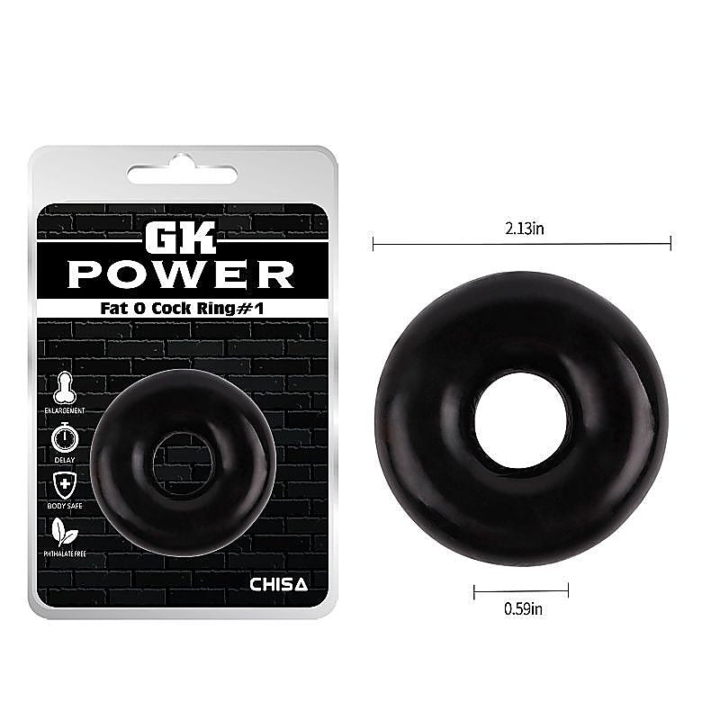 Mega Fat O Male Stretchy Cock Ring By Chisa - Stretchy Cock Rings
