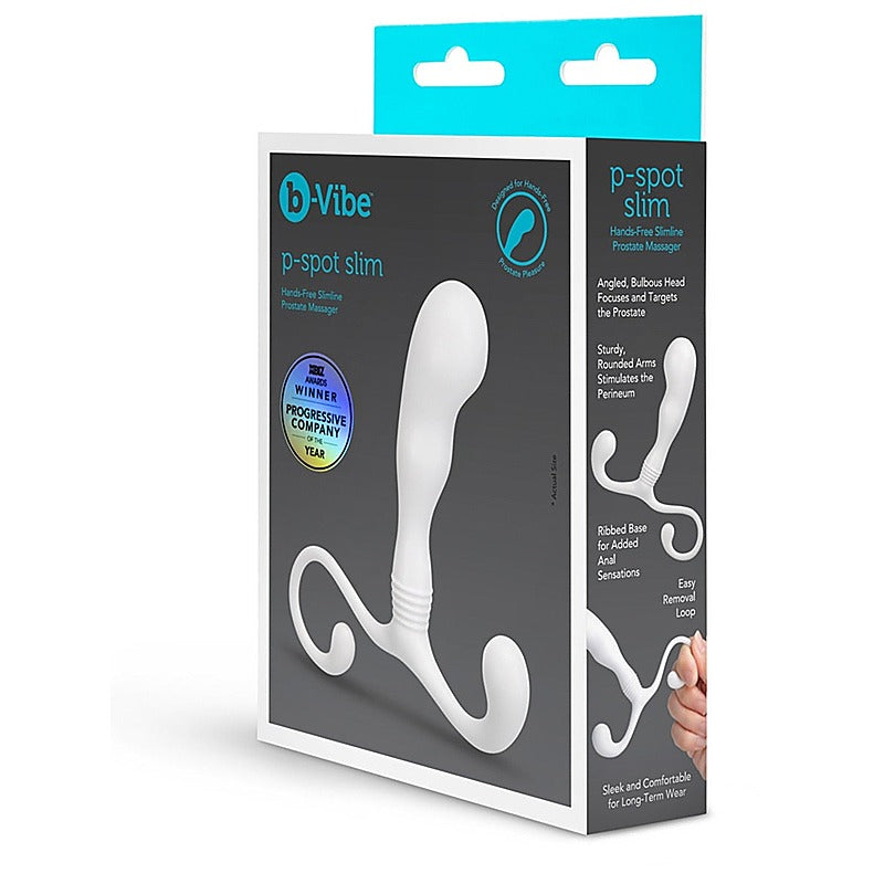 Slim Hands Free Slimline Prostate Massager By B-Vibe - Prostate Toys