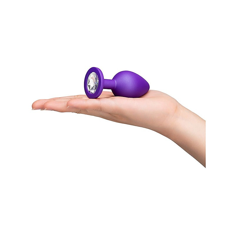 Jewel Butties 3 Piece Anal Training Set By B-Vibe - Butt Plugs