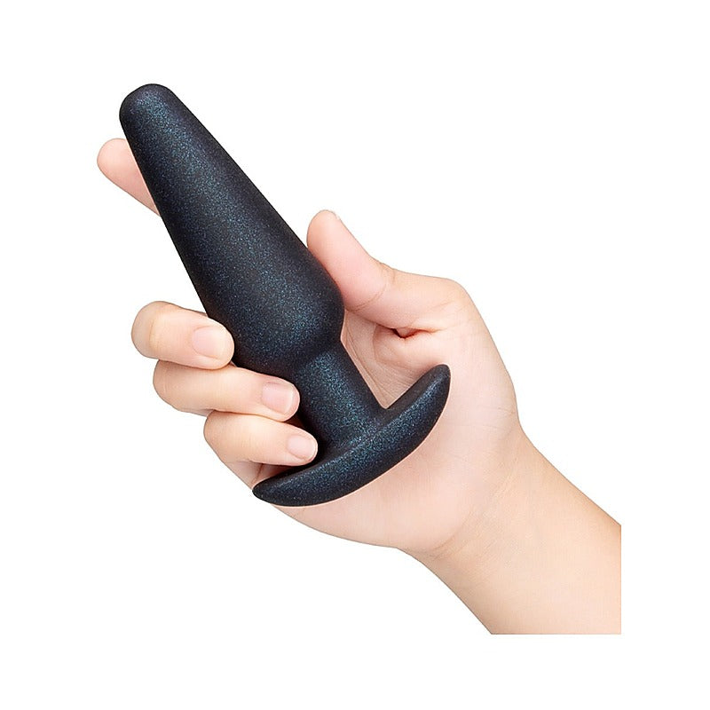 Hefty Weighted Silicone Anal Plug By B-Vibe - Butt Plugs
