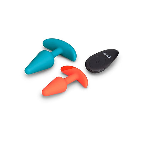 Butties 2 Piece Anal Training Set By B-Vibe - Butt Plugs