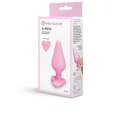 Butties B-Mine Silicone Butt Plug By B-Vibe - Butt Plugs