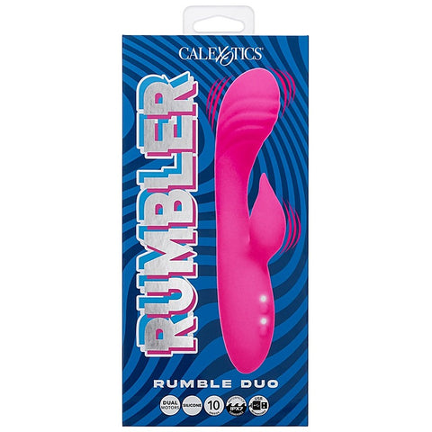 CalExotics Rumbler Rumble Duo 10 Functions Rabbit Massager