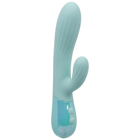 California Exotics Aura Dual Ripple Rabbit Vibrator - Rabbit Vibrators