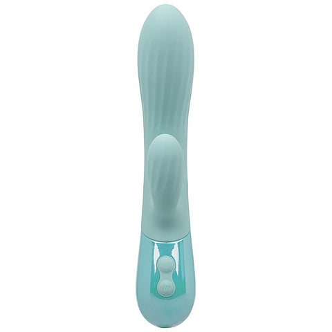 California Exotics Aura Dual Ripple Rabbit Vibrator - Rabbit Vibrators
