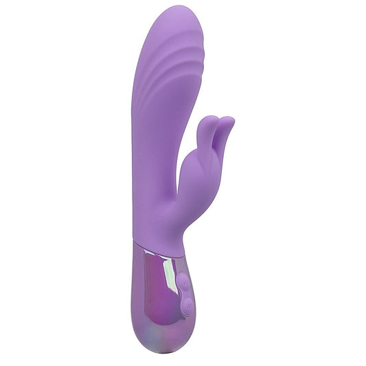 California Exotics Aura Dual Bunny Ears Rabbit Massager - Rabbit Vibrators
