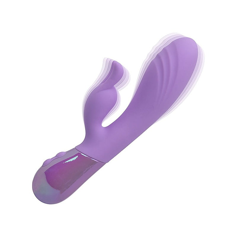 California Exotics Aura Dual Bunny Ears Rabbit Massager - Rabbit Vibrators
