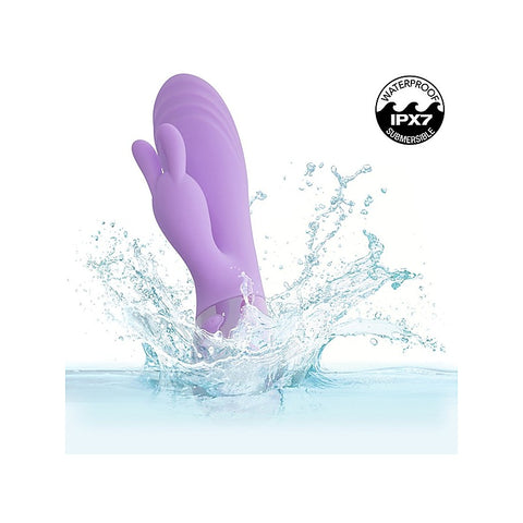 California Exotics Aura Dual Bunny Ears Rabbit Massager - Rabbit Vibrators