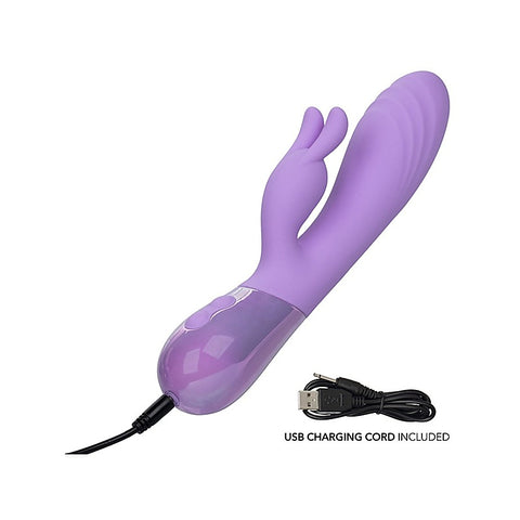 California Exotics Aura Dual Bunny Ears Rabbit Massager - Rabbit Vibrators