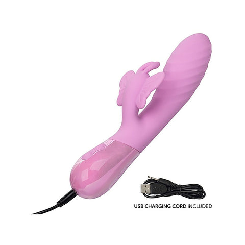 CalExotics Aura Dual Flutter 10 Function Rabbit Vibrator