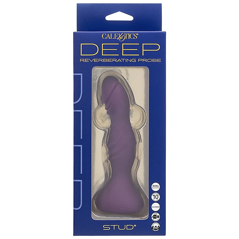 CalExotics Deep Stud 10 Functions Vibrating Dildo - Vibrating Dildos