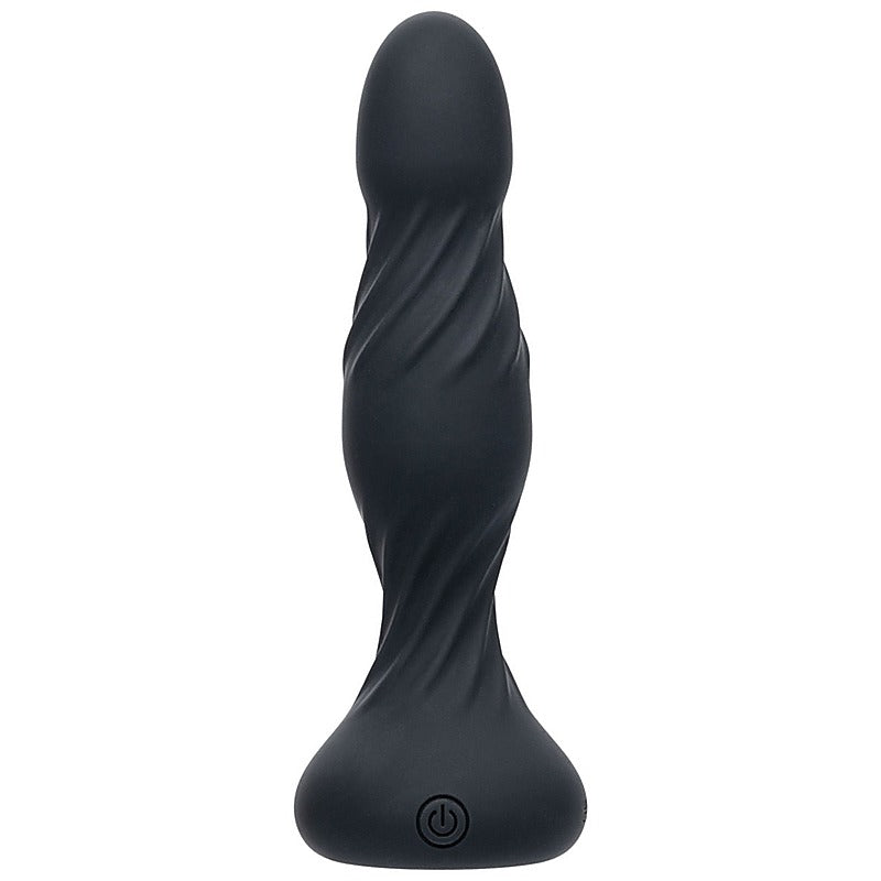 CalExotics Deep Swirl Reverberating Butt Plug - Butt Plugs