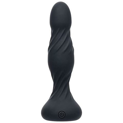 CalExotics Deep Swirl Reverberating Butt Plug - Butt Plugs