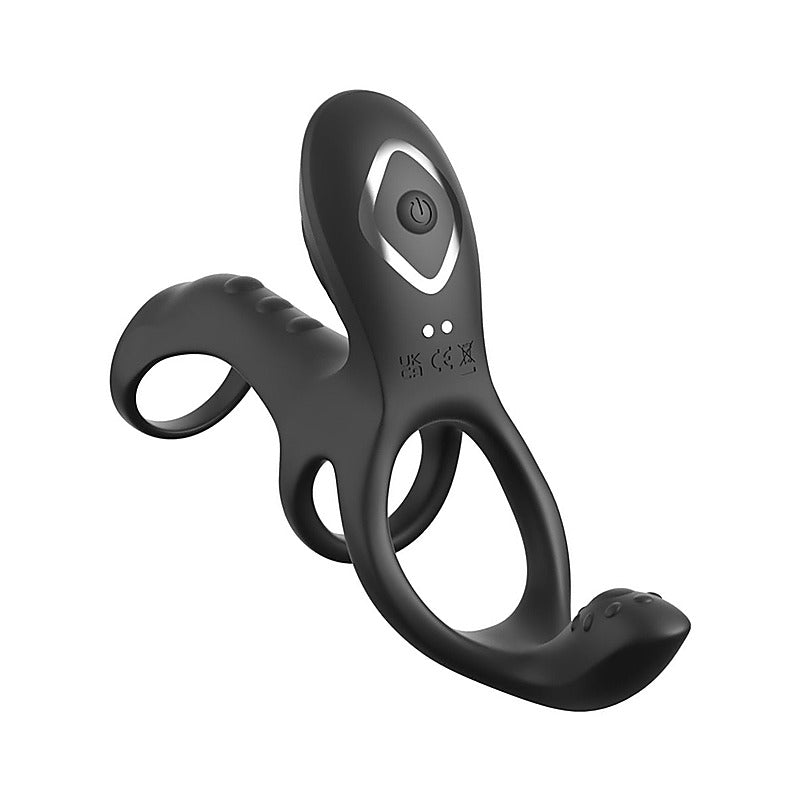 Fantasy C-Ringz Ultimate Couples Cage Max By Pipedream - Vibrating Cock Rings