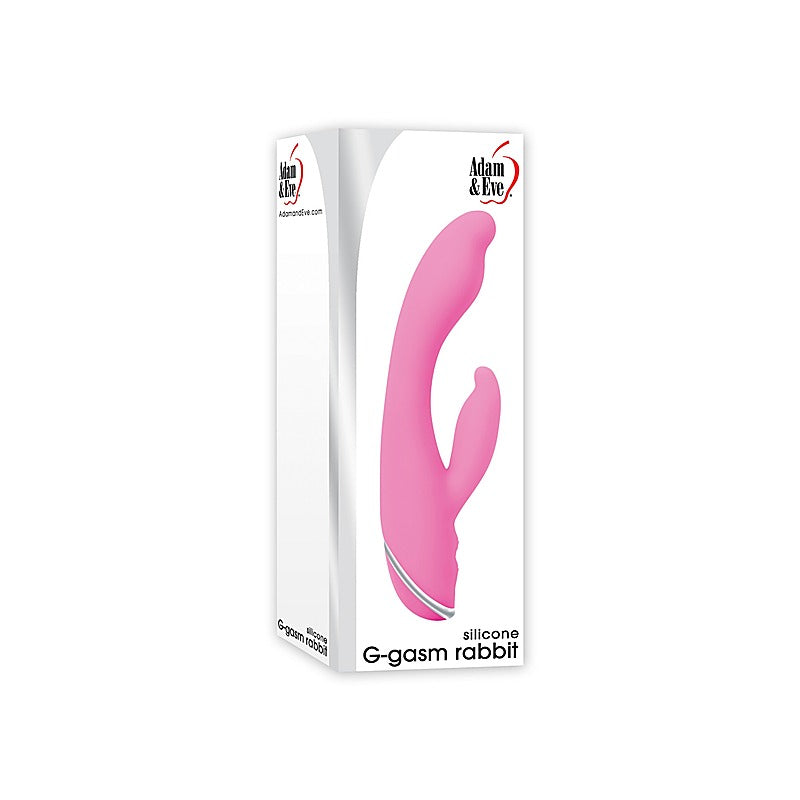G-Gasm Rabbit 8'' Rabbit Vibrator by Adam & Eve Sextoys - Unclassified