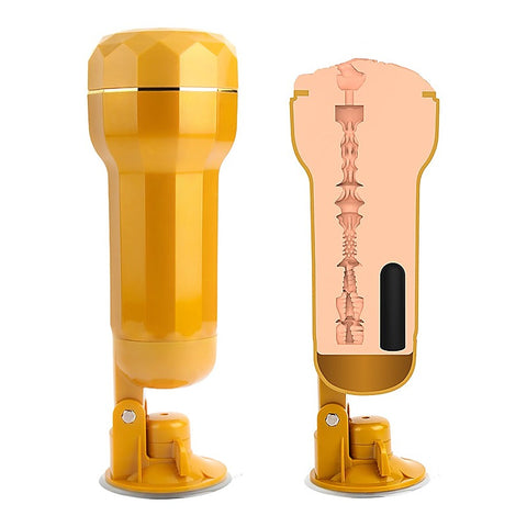 Holly Realistic Vagina Vibrating Cup By Chisa - Masturbators and Strokers