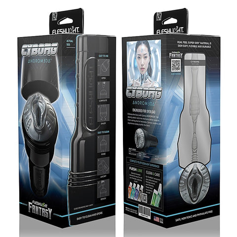 Fantasy Cyborg Androm3Da Male Stroker By Fleshlight - Masturbators and Strokers