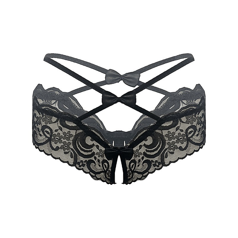 Women'S Crotchless Panties By Love In Leather - G-Strings, Panties and Shorts
