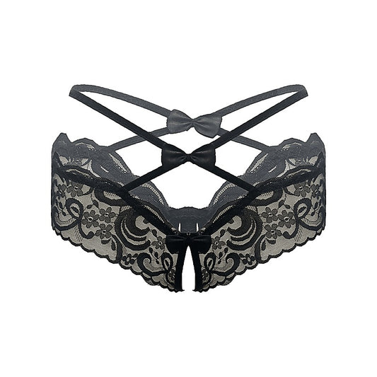 Women'S Crotchless Panties By Love In Leather - G-Strings, Panties and Shorts