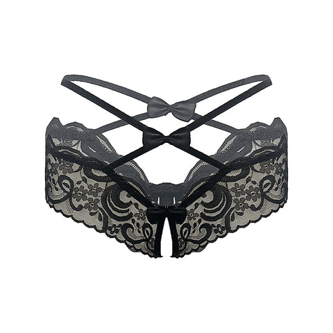 Women'S Crotchless Panties By Love In Leather - G-Strings, Panties and Shorts