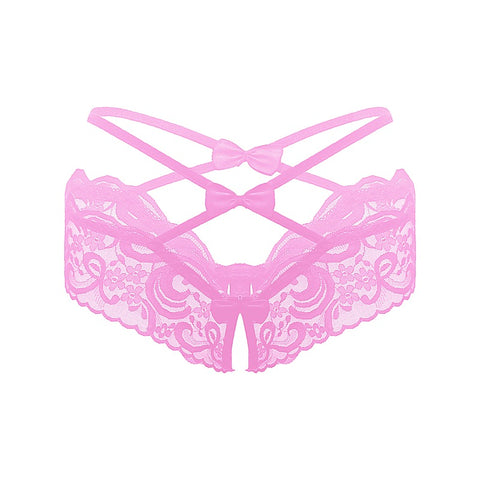 Women'S Crotchless Panties By Love In Leather - G-Strings, Panties and Shorts
