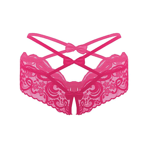 Women'S Crotchless Panties By Love In Leather - G-Strings, Panties and Shorts