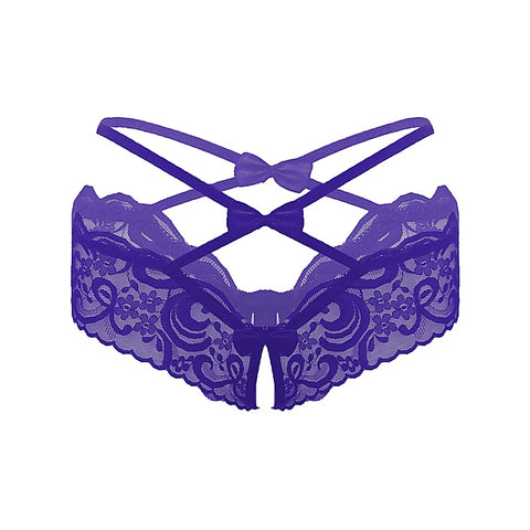 Women'S Crotchless Panties By Love In Leather - G-Strings, Panties and Shorts