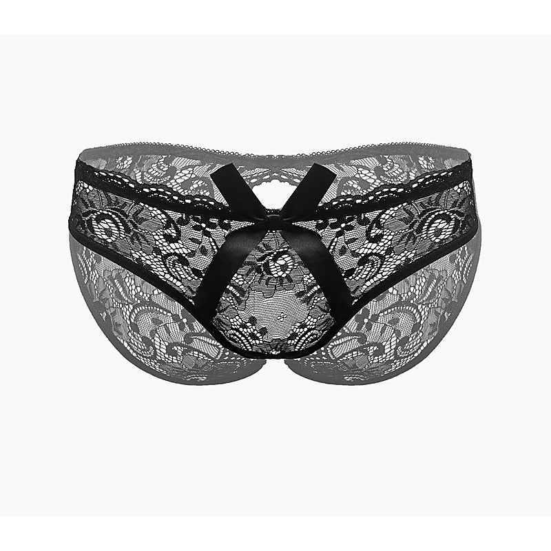 Sexy Crotchless Panties By Love In Leather - G-Strings, Panties and Shorts