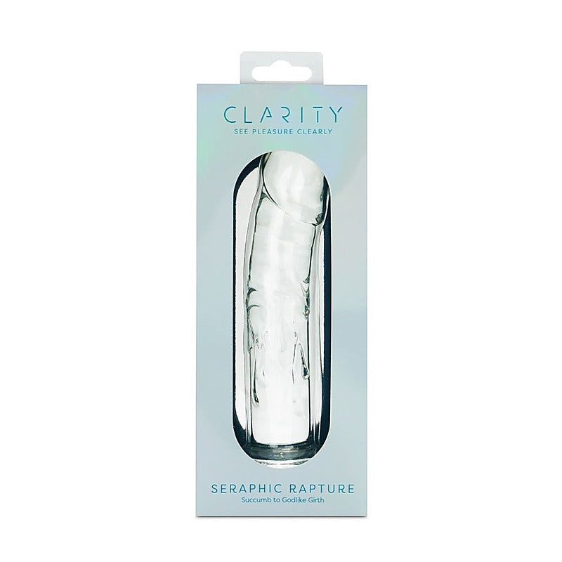 Clarity Seraphic Rapture Glass Dildo By Creative Conceptions - Glass Sex Toys