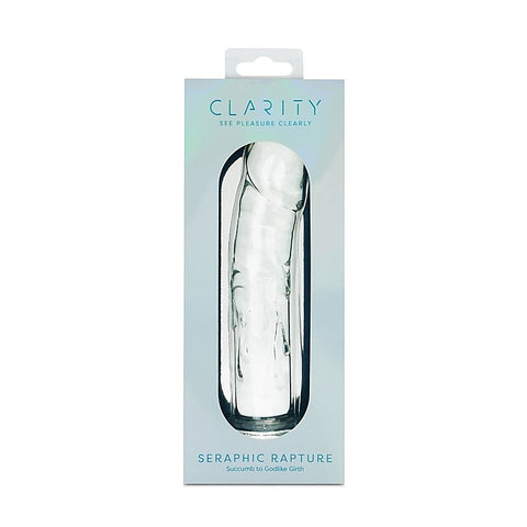 Clarity Seraphic Rapture Glass Dildo By Creative Conceptions - Glass Sex Toys