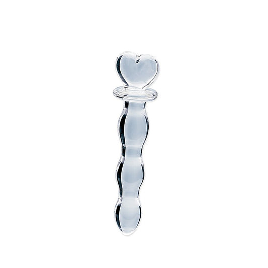 Creative Conceptions Clarity Heras Cascade Glass Dildo