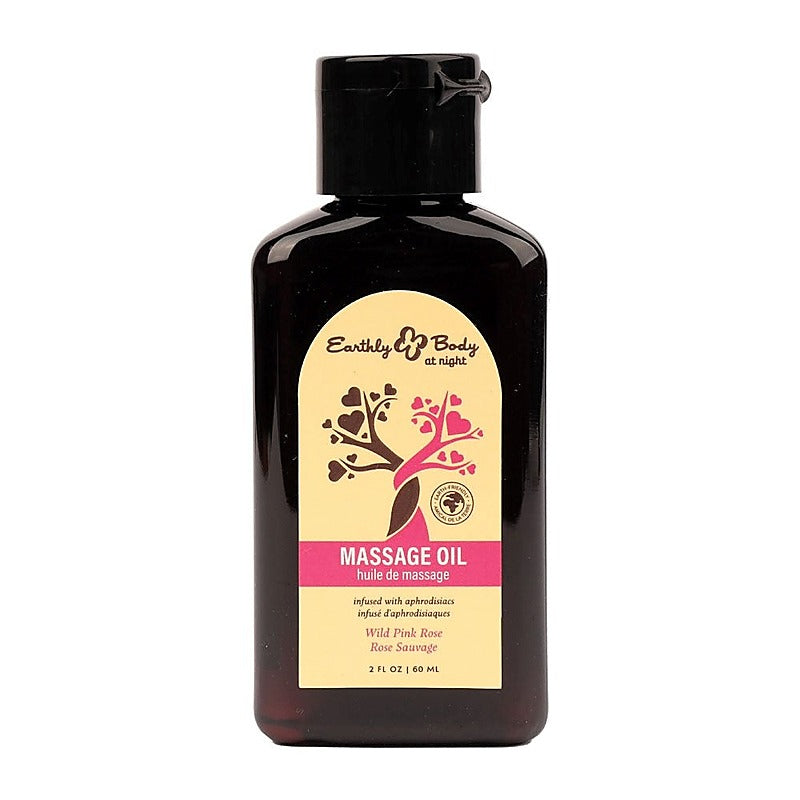Hemp Seed Scented Adult Massage Oil by Earthly Body - Massage Oils and Lubricants