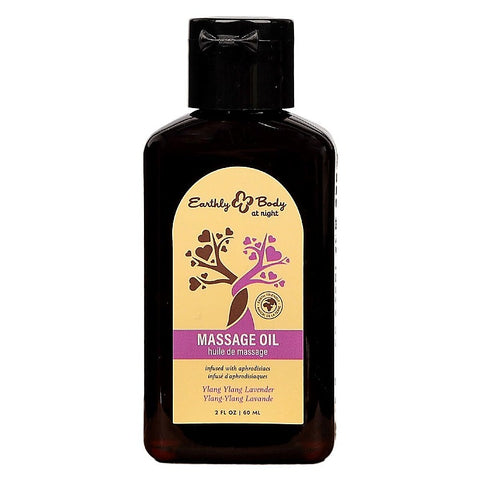 Hemp Seed Scented Adult Massage Oil by Earthly Body - Massage Oils and Lubricants