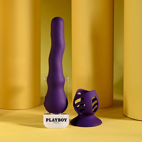 Playboy Pleasure Wiggle It Rechargeable Wiggling Vibrator - G-Spot Vibrators