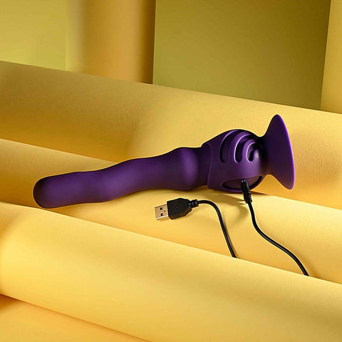Playboy Pleasure Wiggle It Rechargeable Wiggling Vibrator - G-Spot Vibrators