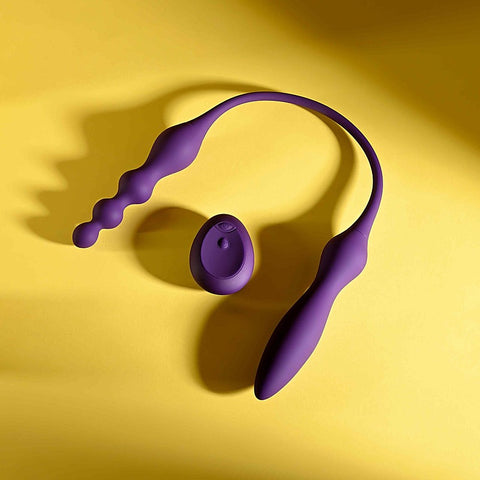 Playboy Pleasure THIS & THAT Flexible Dual Ended Vibrator - Anal Vibrators