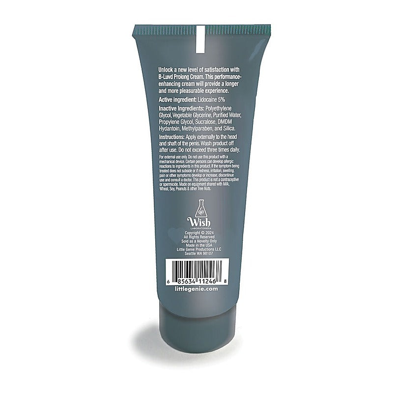 B-Luvd Erection Prolong Cream By Little Genie - Delay and Excite Sprays